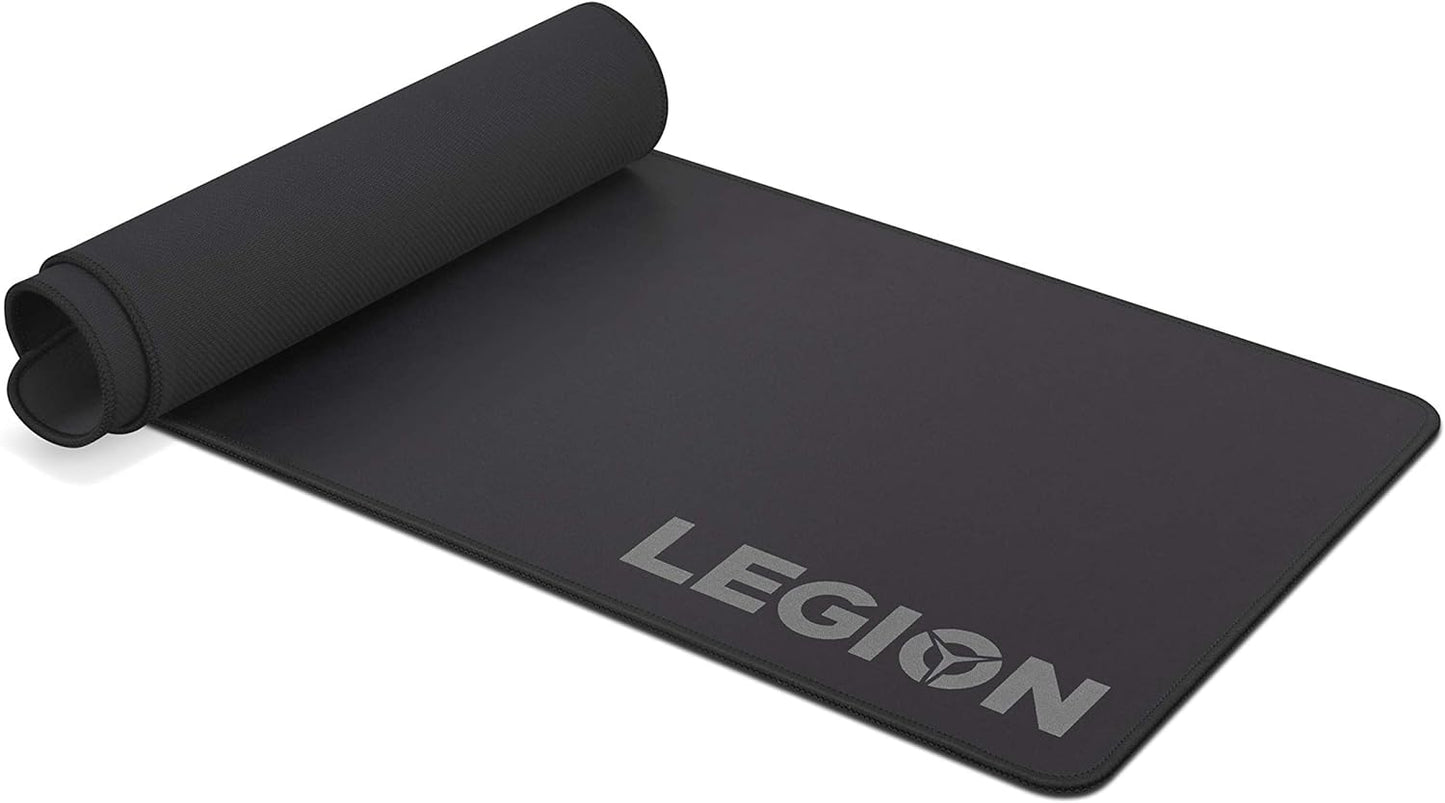 Legion Gaming XL Cloth Mouse Pad - Anti-Fray, Non-Slip, Water-Repellent, Black, Model GXH0W29068