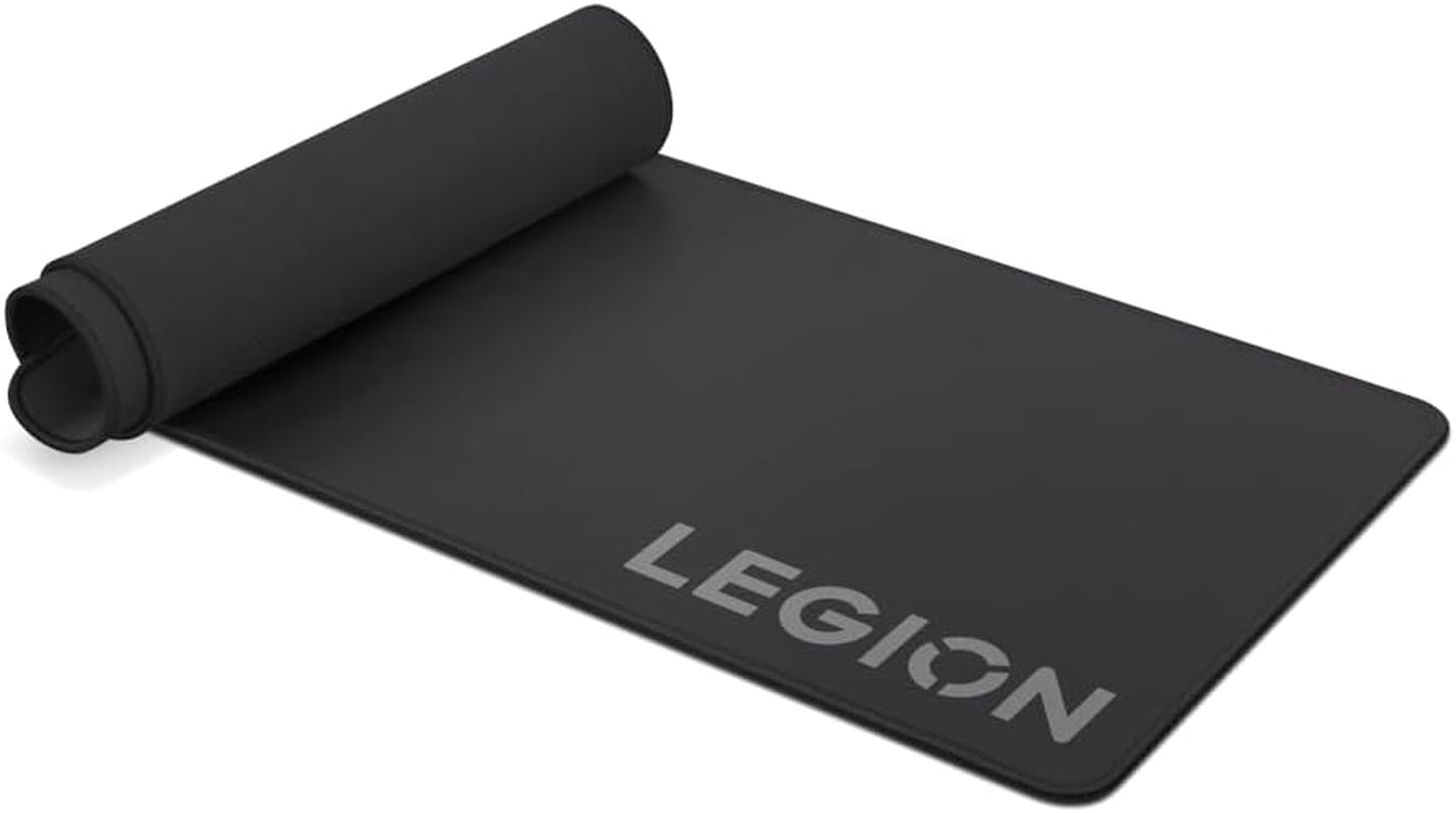 Legion Gaming XL Cloth Mouse Pad - Anti-Fray, Non-Slip, Water-Repellent, Black, Model GXH0W29068