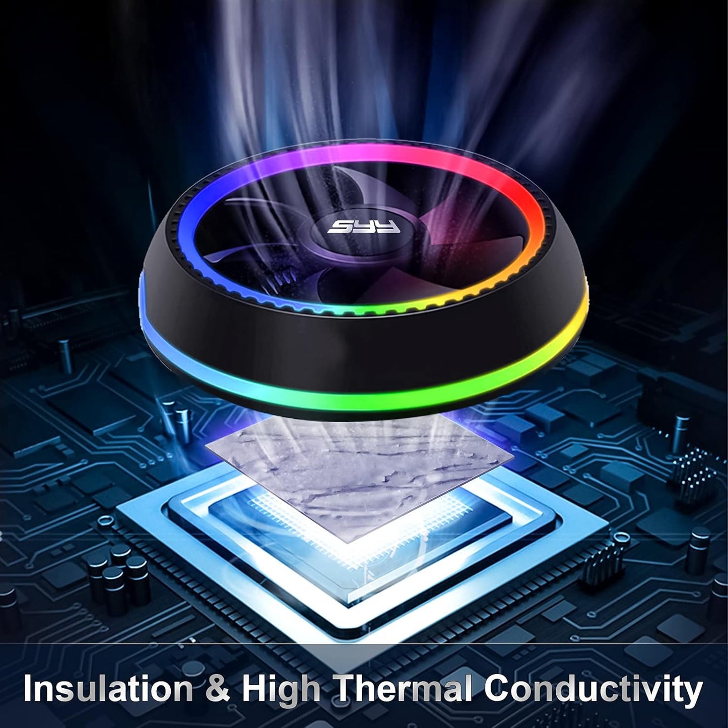 Thermal Paste,  2 Grams CPU Paste Thermal | Carbon Formula; Fast Heat Transfer; CPU/GPU Compatible; Easy Application; Reliable Cooling