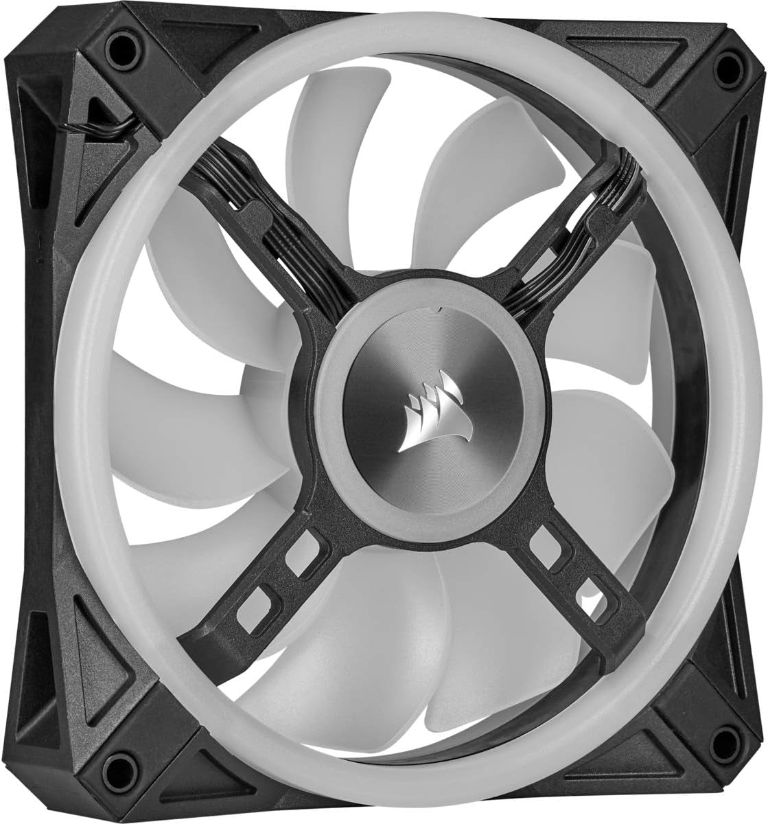 Corsair QL Series, QL140 RGB, 140Mm RGB LED Fan, Single Pack, Black (CO-9050099-WW)