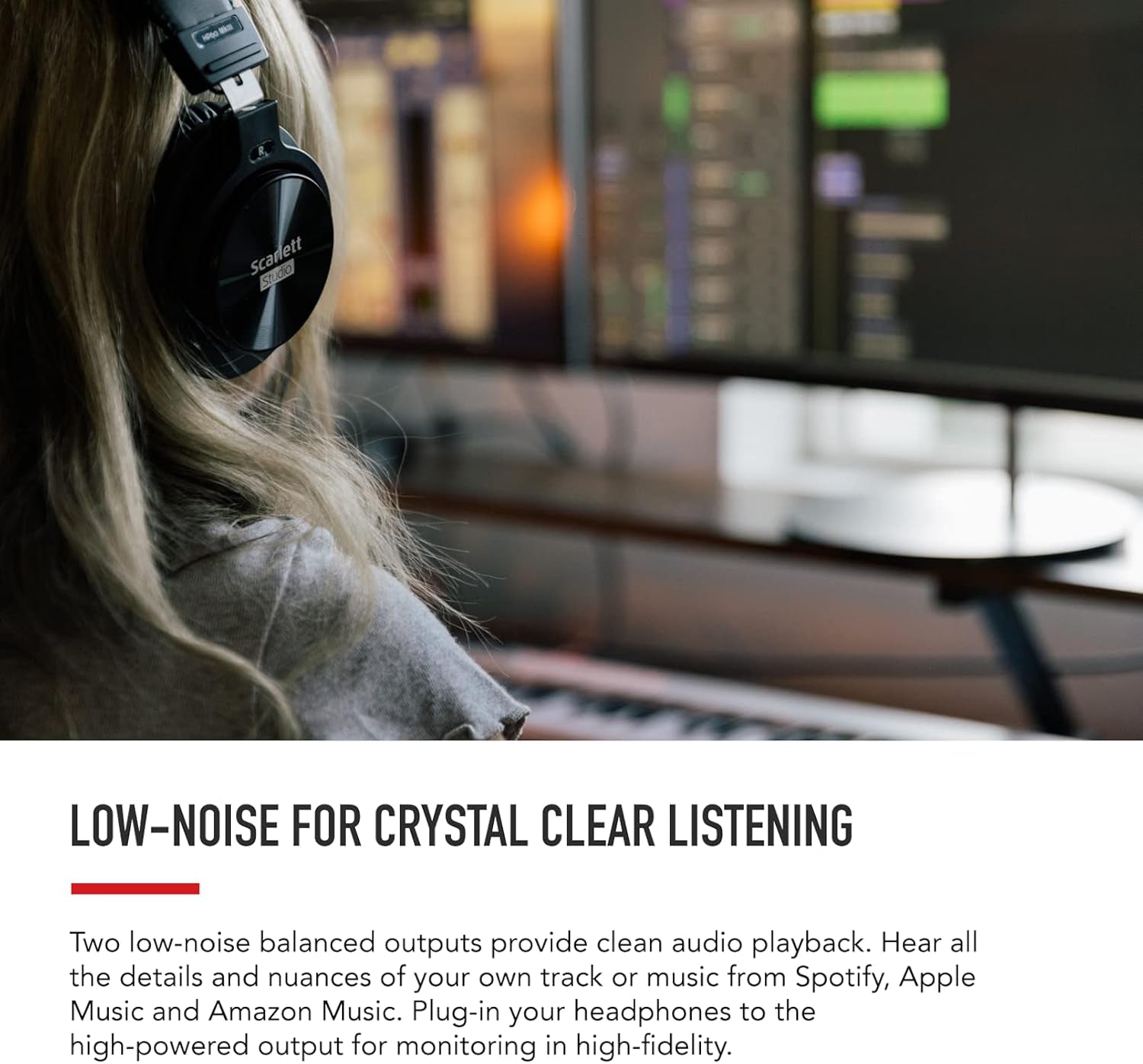 Scarlett Solo 3rd Generation USB Audio Interface for Musicians and Content Creators - Studio Quality Recording and Playback, Featuring 1 XLR Mic Preamp, 1 Hi-Z Instrument Input, 24-Bit/192kHz Resolution, 56dB Gain Range, Air Mode, Compatible with macOS, Windows, and iPadOS